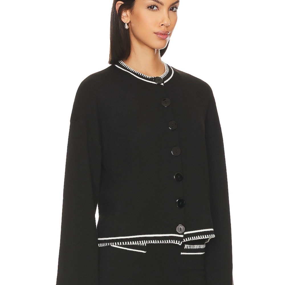 NWT SNDYS Daphne Cardigan in black